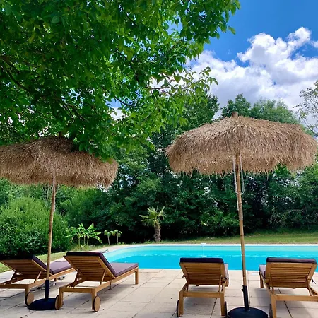 Ferienhaus De Charme Avec Piscine - A Charming With Swimming Pool Saint-Léonard